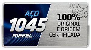 Selo Riffel aço 1045