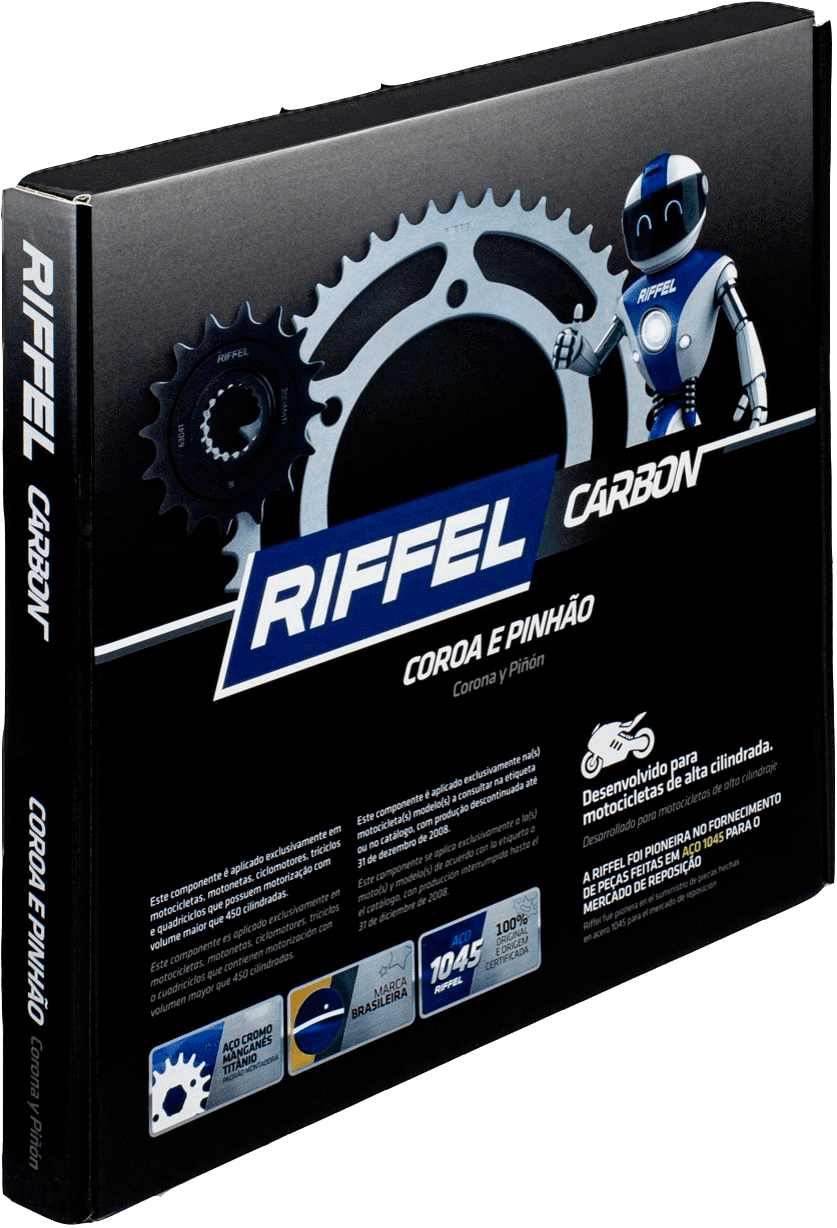 Semi Kit Riffel Carbon - lateral